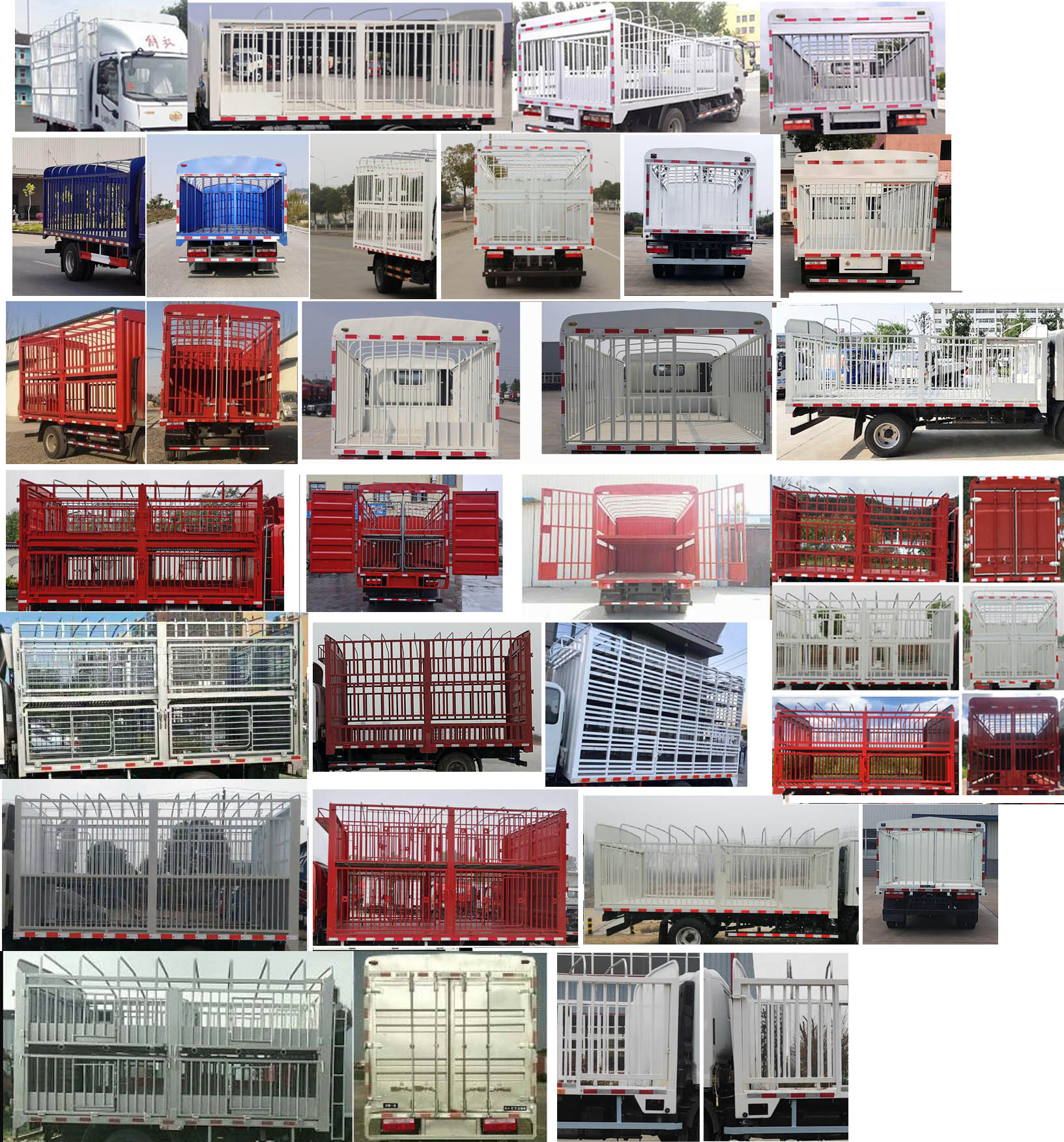 解放牌CA5040CCQP40K61L2E6A85畜禽運(yùn)輸車公告圖片