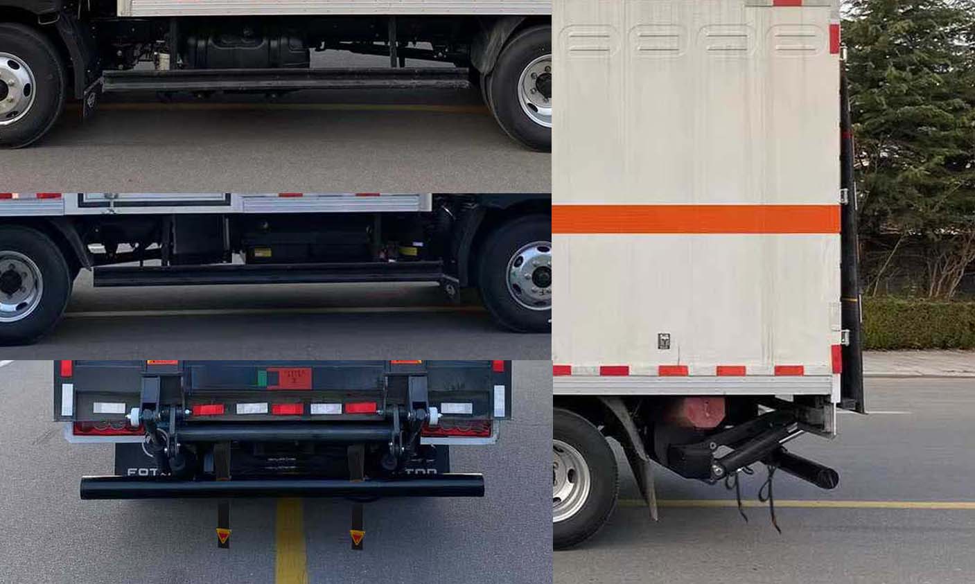 鴻星達(dá)牌SJR5042XRQ-6易燃?xì)怏w廂式運(yùn)輸車(chē)公告圖片