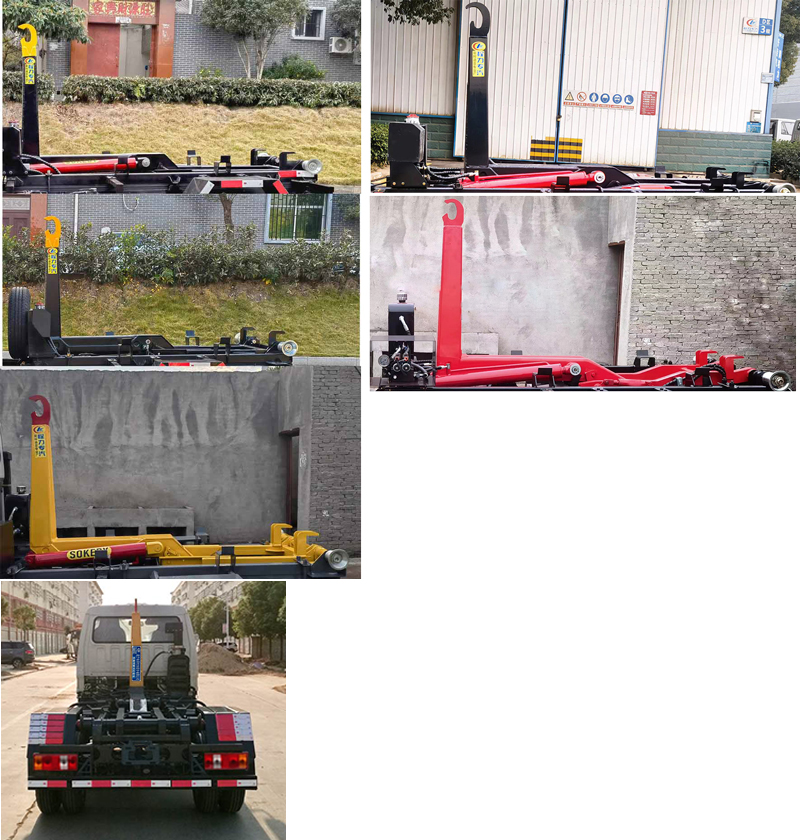 程力威牌CLW5040ZXXBDP車廂可卸式垃圾車公告圖片