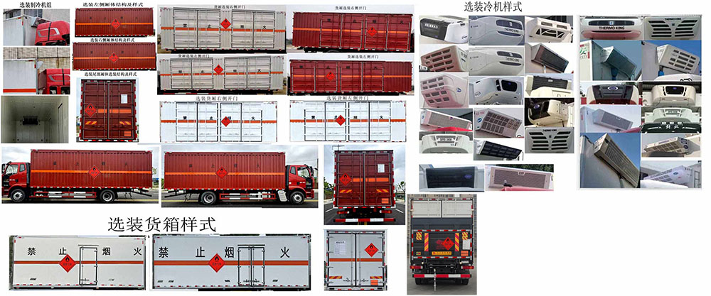 豐霸牌STD5188XRQCA6易燃氣體廂式運輸車公告圖片