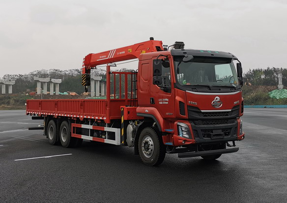 乘龍牌LZ5255JSQH5DC2隨車起重運輸車公告圖片