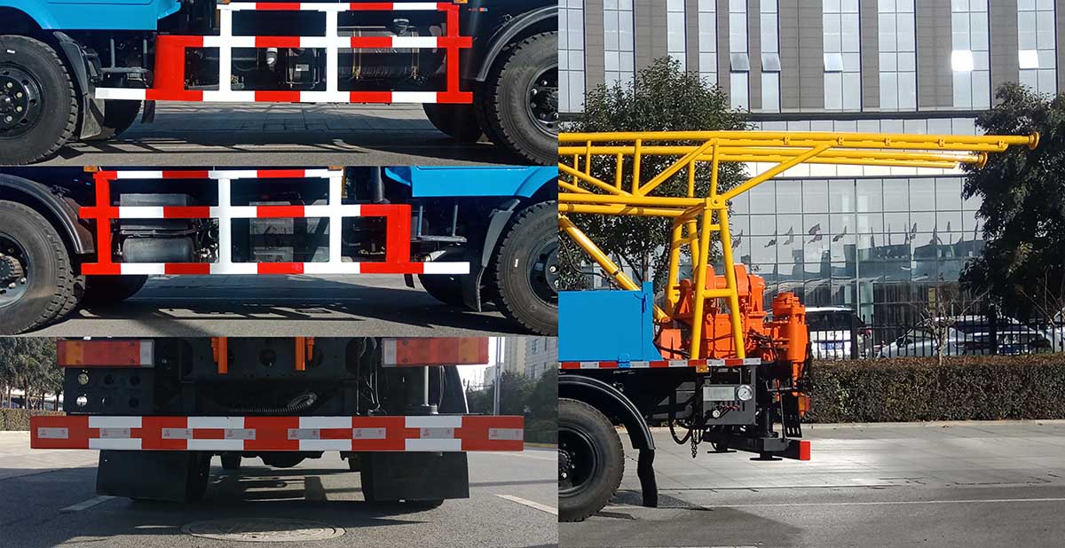 奈森聯(lián)合牌XNS5090TZJEQ6鉆機(jī)車公告圖片