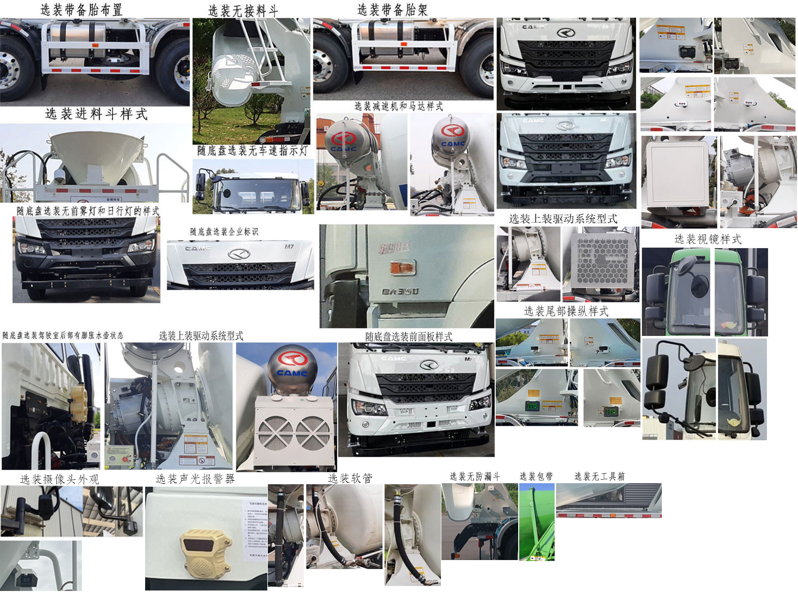 星馬牌AH5316GJB7L6混凝土攪拌運輸車公告圖片