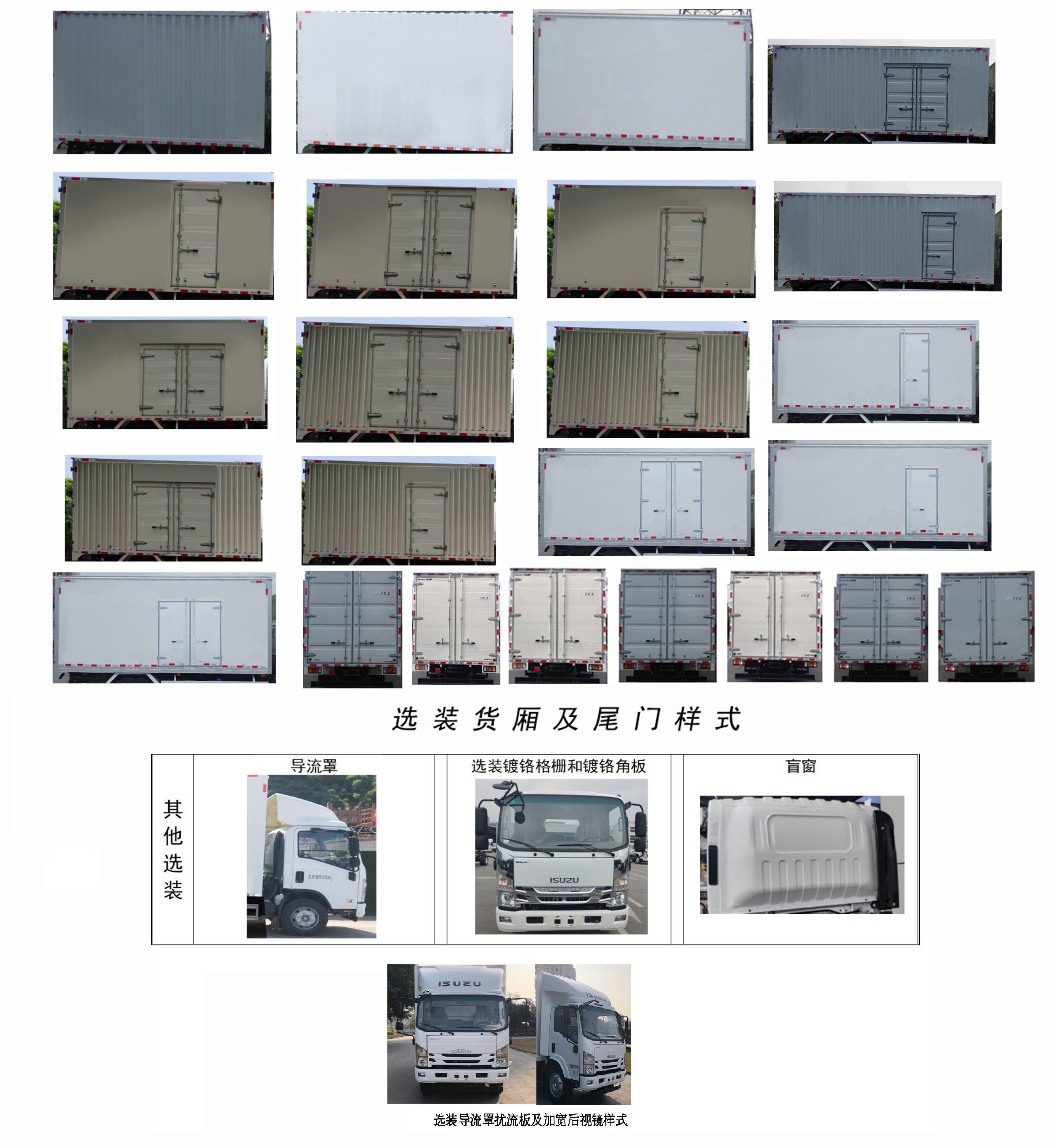 五十鈴牌QL5120XXYAJHA廂式運(yùn)輸車公告圖片