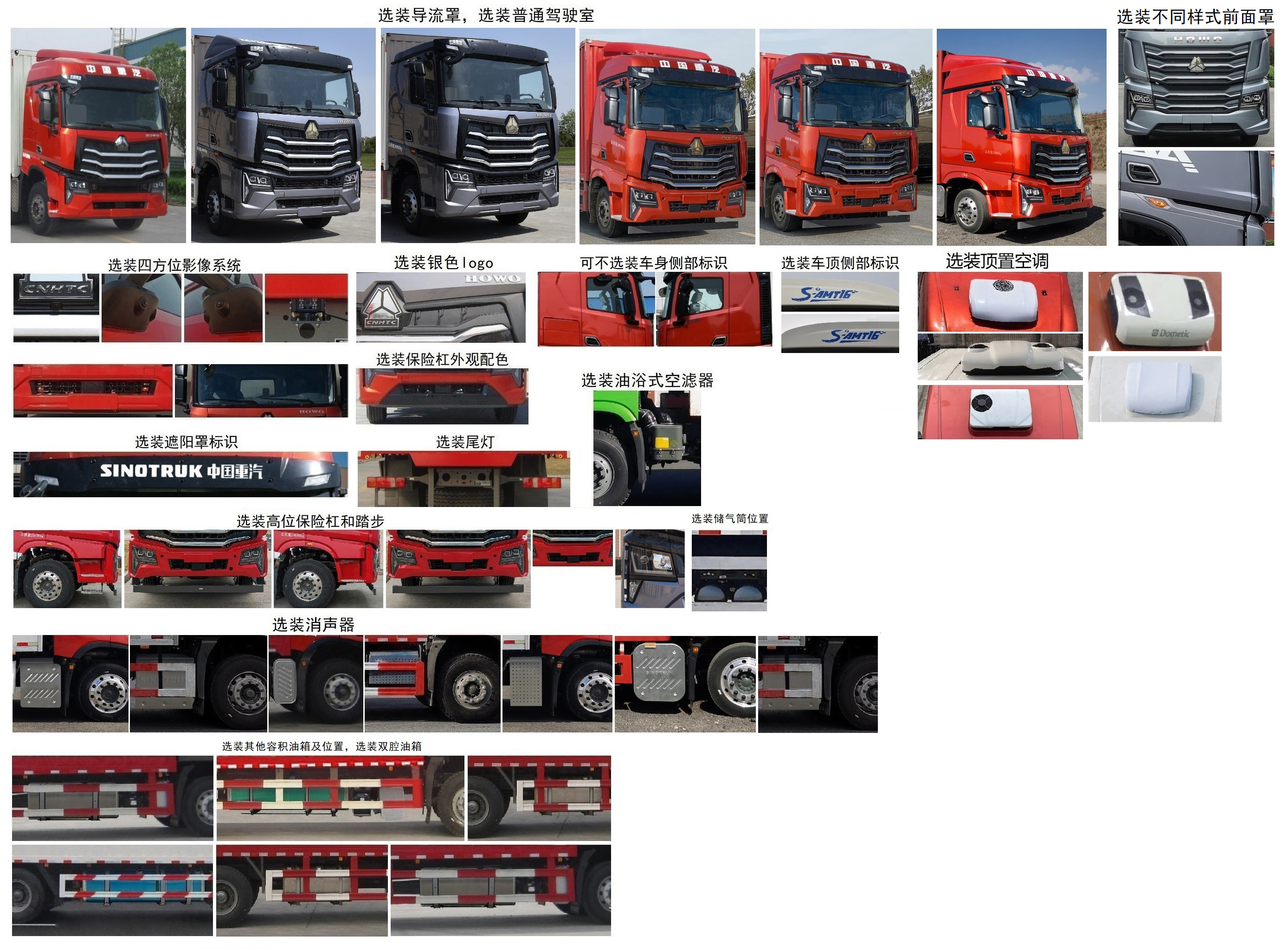 豪沃牌ZZ5257XXYN623KF1廂式運輸車公告圖片