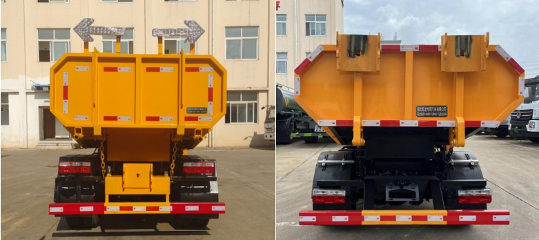 旺龍威牌WLW5071ZWXEQ污泥自卸車公告圖片