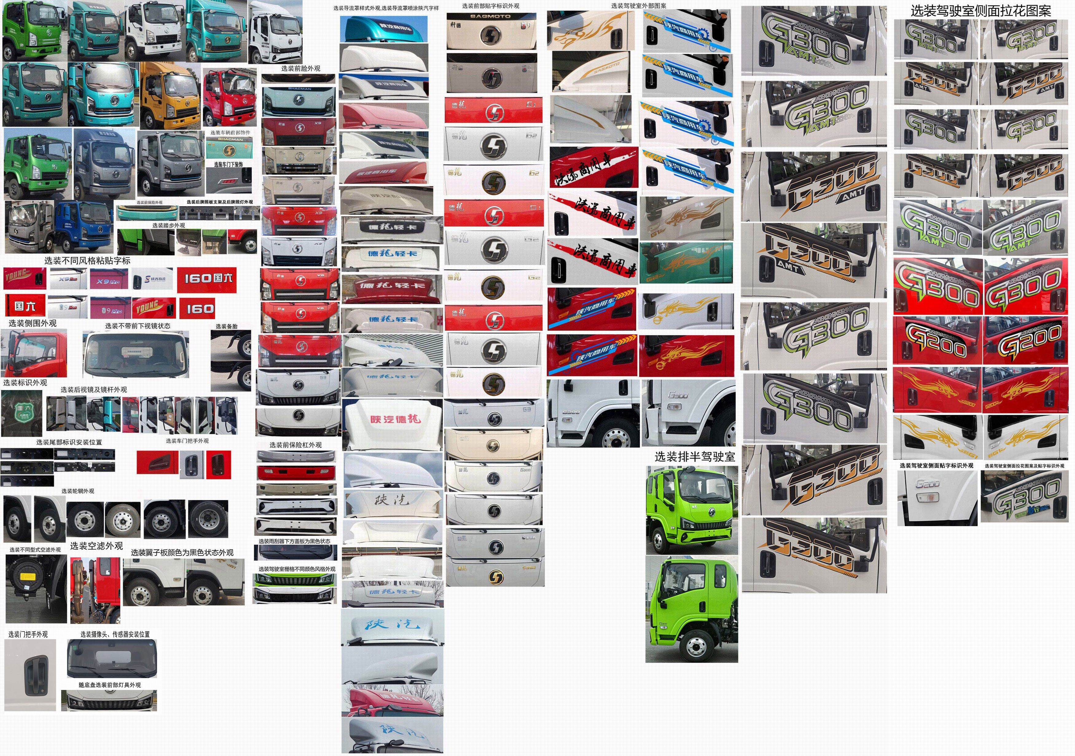 陜汽牌SX5041CCYNP6331倉(cāng)柵式運(yùn)輸車(chē)公告圖片