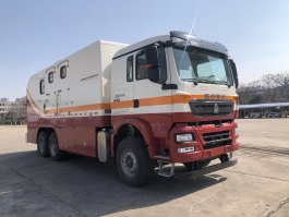 寶石機(jī)械牌BSJ5260TLG連續(xù)油管作業(yè)車