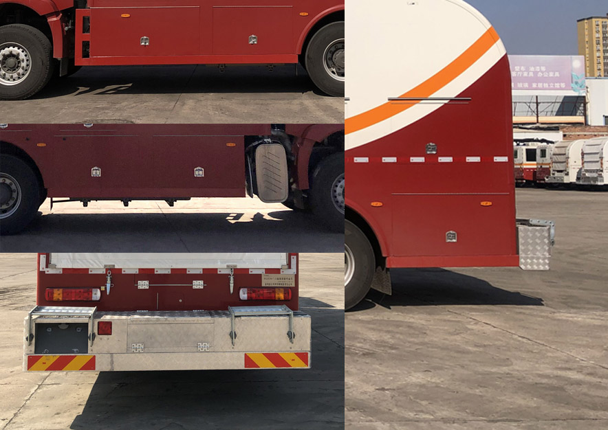 寶石機(jī)械牌BSJ5260TLG連續(xù)油管作業(yè)車公告圖片