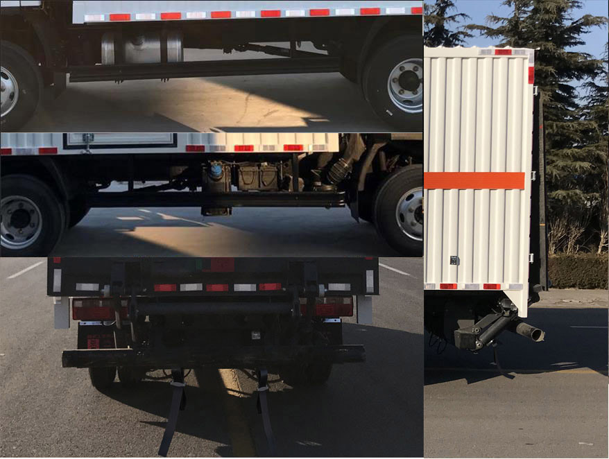 鴻星達(dá)牌SJR5046XRQ-6易燃?xì)怏w廂式運輸車公告圖片