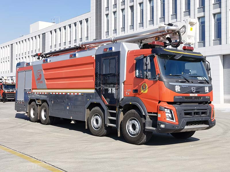 三一牌SYM5430JXFJP26舉高噴射消防車