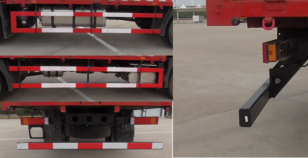 東風(fēng)牌DFH5180CCYEX21倉(cāng)柵式運(yùn)輸車公告圖片