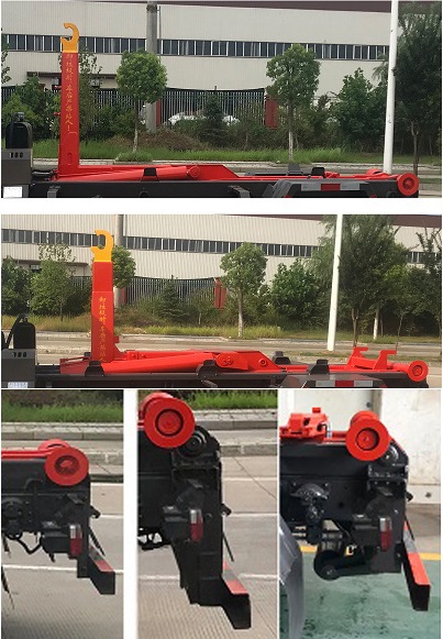 程力威牌CLW5070ZXX6HS車廂可卸式垃圾車公告圖片