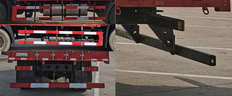 東風(fēng)牌DFH5140CCYEX倉(cāng)柵式運(yùn)輸車公告圖片