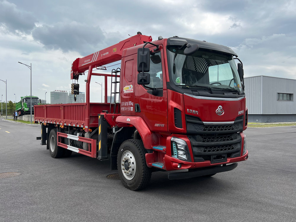 乘龍牌LZ5185JSQM3AC2隨車起重運(yùn)輸車