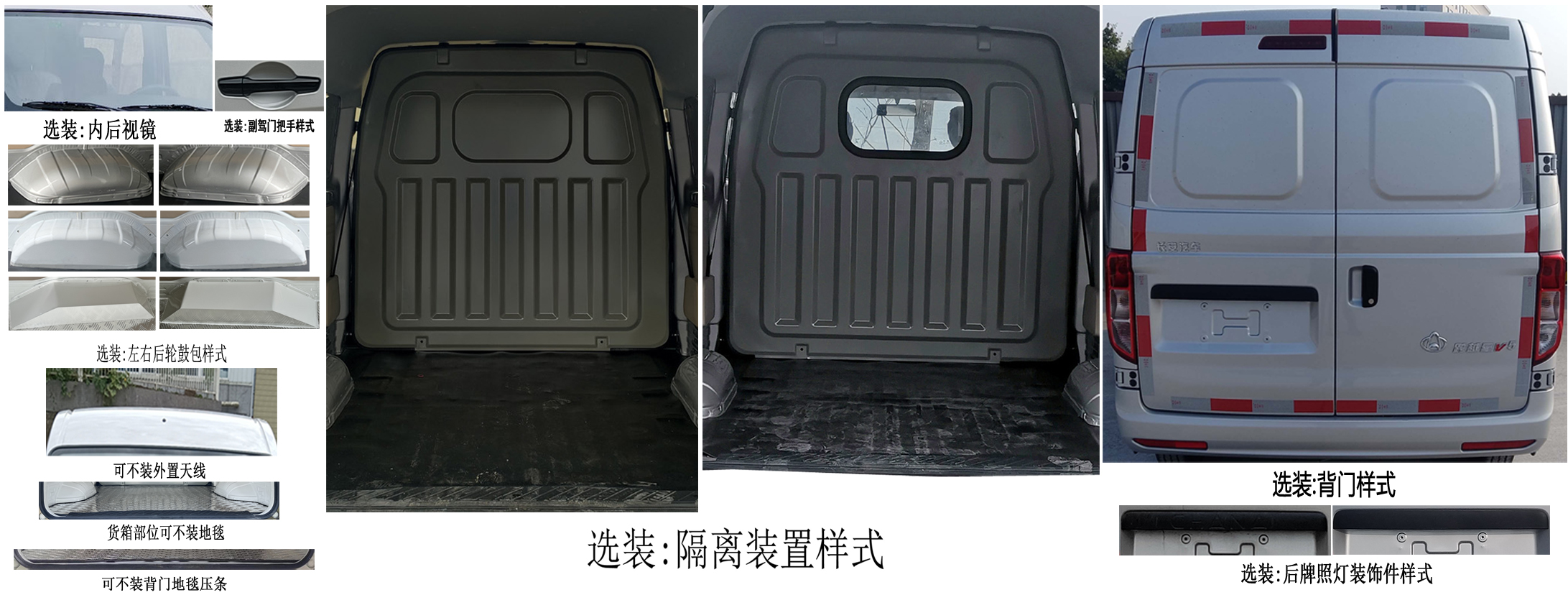 長安牌SC5021XXYVQ6BE廂式運輸車公告圖片