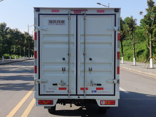 福田牌BJ5030XXYEV7純電動(dòng)廂式運(yùn)輸車公告圖片
