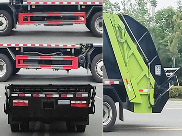 宏磊風(fēng)牌HLF5120ZYSE壓縮式垃圾車公告圖片