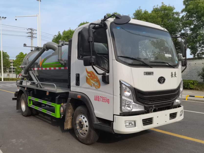 旺龍威牌WLW5073GXWZZ吸污車