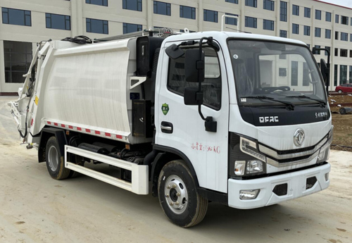 冠遠(yuǎn)牌SCY5075ZYSE6壓縮式垃圾車公告圖片