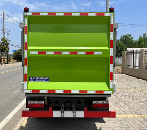 冠遠(yuǎn)牌SCY5075ZZZE6自裝卸式垃圾車公告圖片