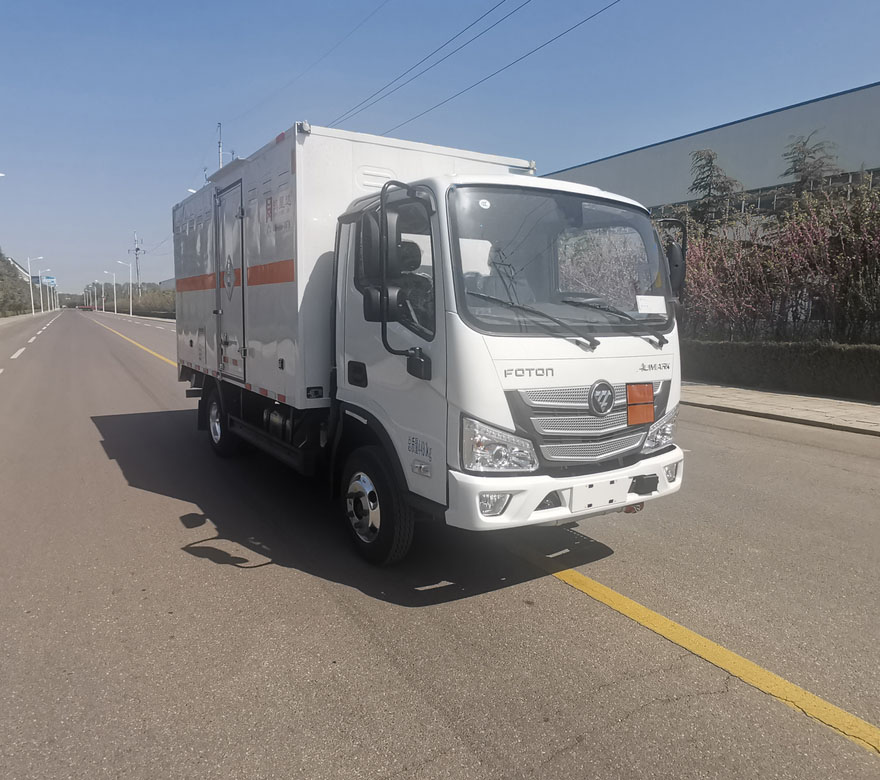 鴻星達(dá)牌SJR5044XDG-6毒性和感染性物品廂式運輸車