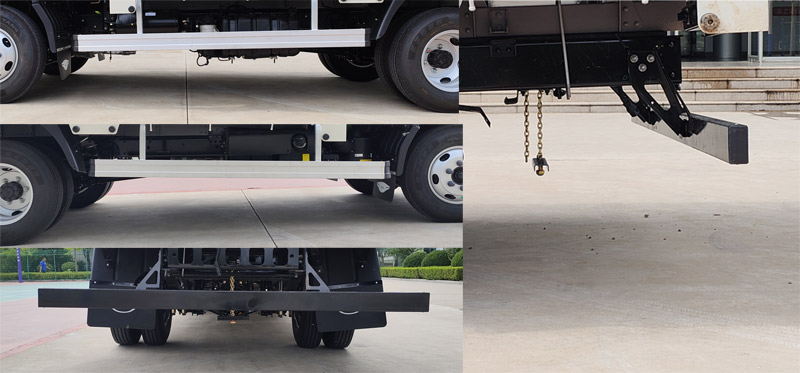 福田牌BJ5046CCY9PBA-53倉柵式運輸車公告圖片