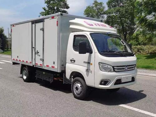 福田牌BJ5032XXYEV1純電動(dòng)廂式運(yùn)輸車公告圖片