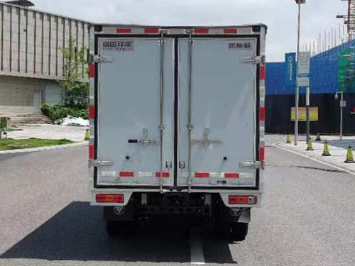 福田牌BJ5032XXYEV1純電動(dòng)廂式運(yùn)輸車公告圖片