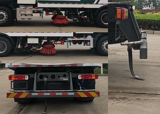 綠葉牌JYJ5187TXSEV純電動洗掃車公告圖片