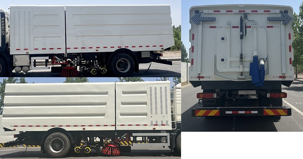 綠葉牌JYJ5187TXSEV純電動洗掃車公告圖片