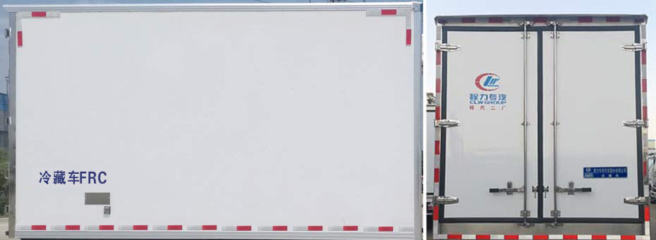 程力威牌CLW5040XLCB6冷藏車公告圖片