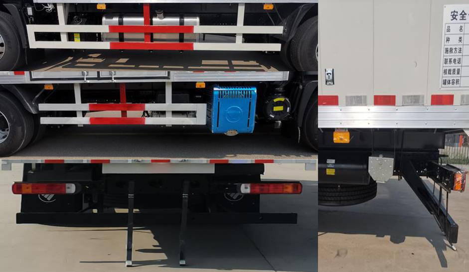 鴻星達牌SJR5181XQY-6FK爆破器材運輸車公告圖片