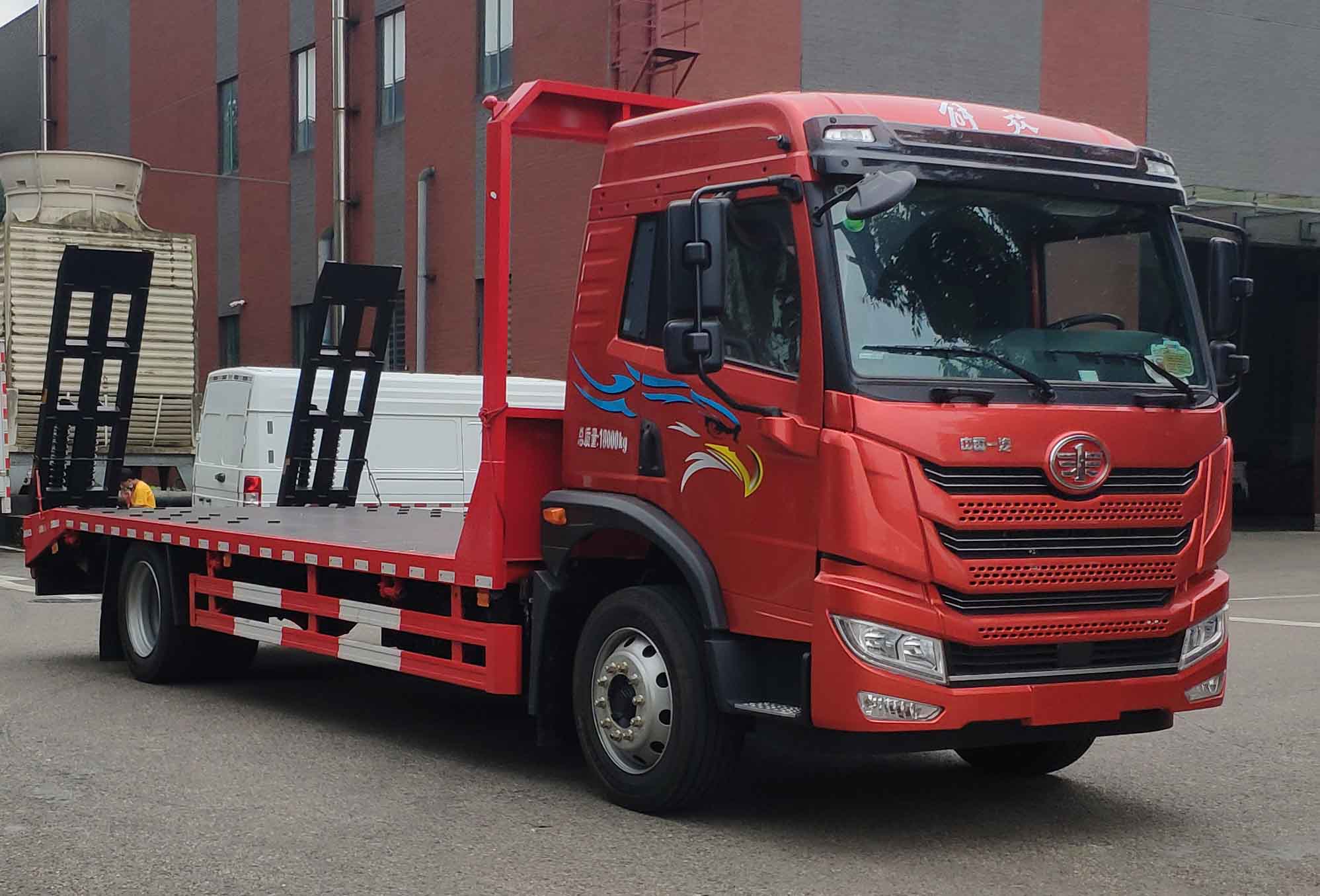 解放牌CA5181TPBPK8L2E6A90平板運輸車