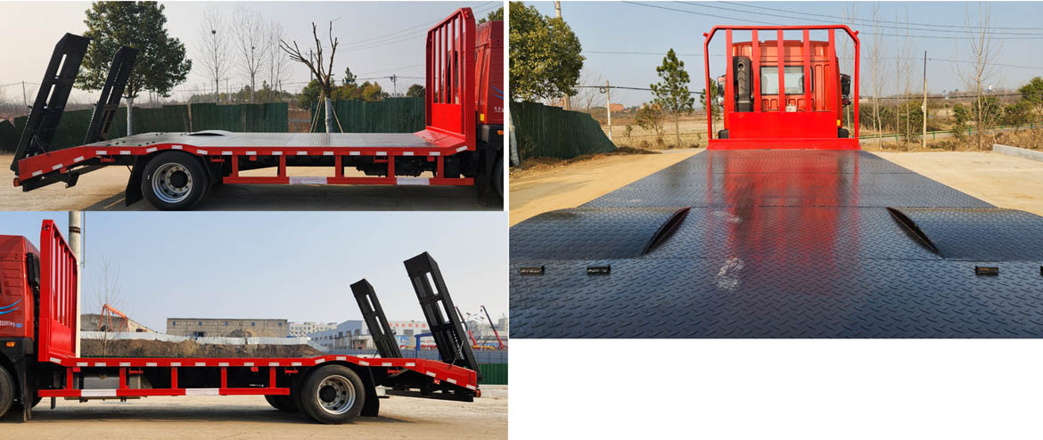 解放牌CA5181TPBPK8L2E6A90平板運(yùn)輸車公告圖片