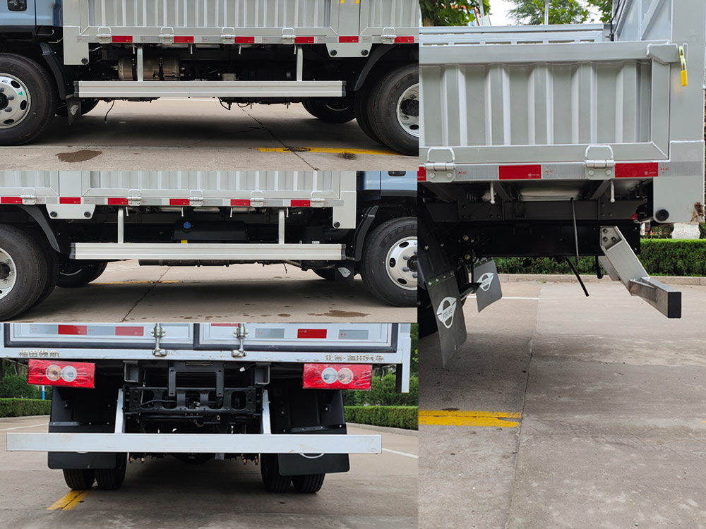 福田牌BJ5046CCY9JBA-52倉(cāng)柵式運(yùn)輸車公告圖片