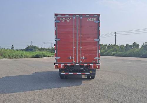 豪沃牌ZZ5047XXYG3214F143廂式運輸車公告圖片