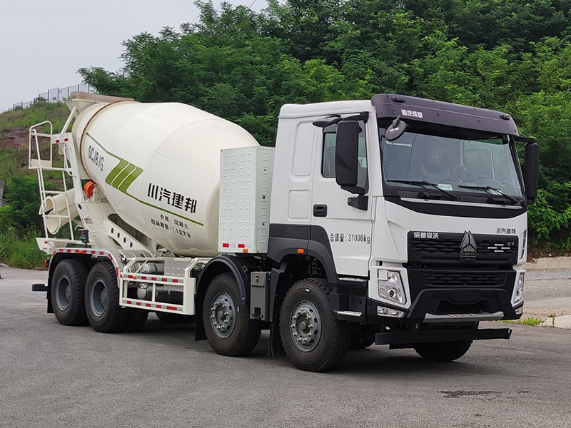 川汽建邦牌JBJ5310GJBZBEV純電動(dòng)混凝土攪拌運(yùn)輸車公告圖片