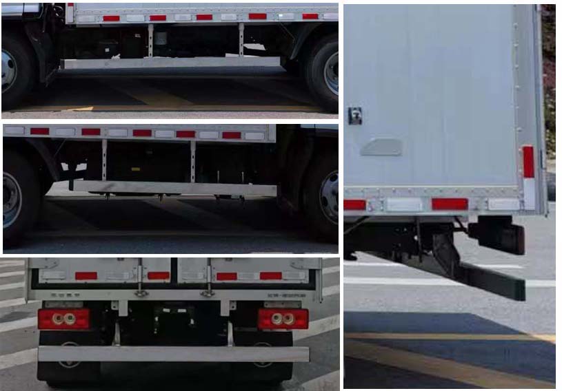 福田牌BJ5048XXY8JBA-AB1廂式運輸車公告圖片