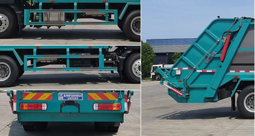 程力威牌CLW5180ZYS6SL壓縮式垃圾車公告圖片