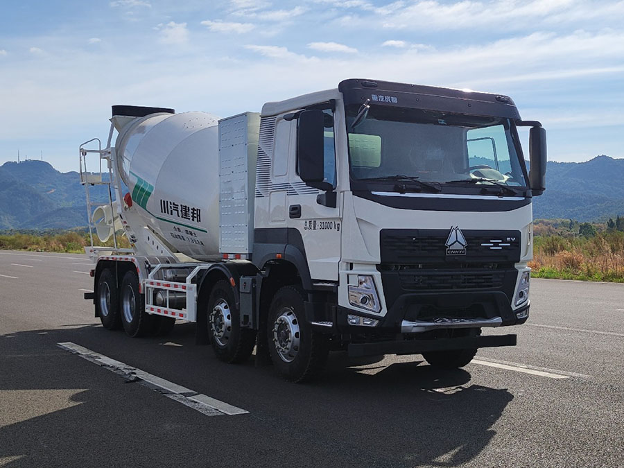 川汽建邦牌JBJ5311GJBZBEV純電動(dòng)混凝土攪拌運(yùn)輸車(chē)公告圖片