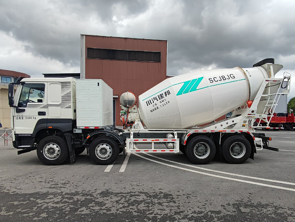 川汽建邦牌JBJ5311GJBZBEV純電動(dòng)混凝土攪拌運(yùn)輸車(chē)公告圖片