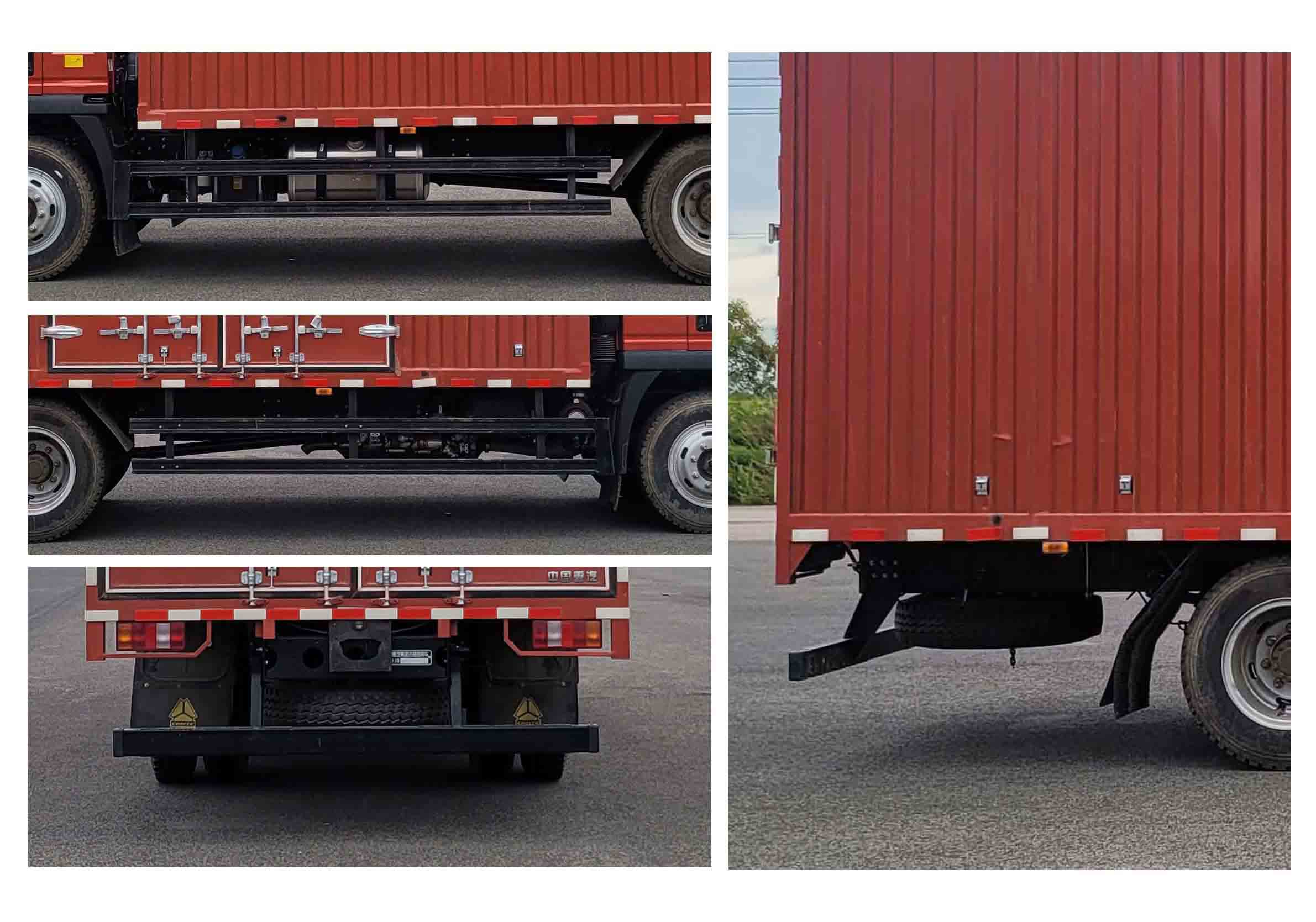 豪沃牌ZZ5097XXYG3815F191廂式運(yùn)輸車公告圖片