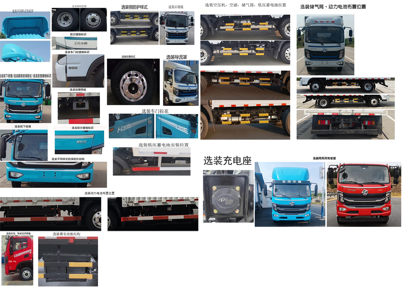 華神牌DFD5040CCYLBEV純電動(dòng)倉(cāng)柵式運(yùn)輸車公告圖片