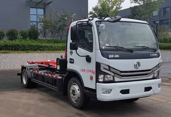 程力重工牌CLH5120ZXXASK車廂可卸式垃圾車公告圖片