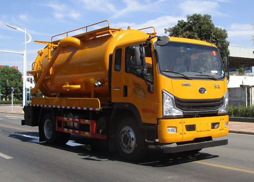 天威緣牌TWY5160GQWZ6清洗吸污車