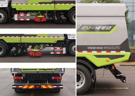 中聯(lián)牌ZBH5180TXSCZBEV純電動洗掃車公告圖片