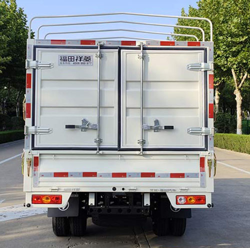 福田牌BJ5032CCY5JV6-13倉柵式運輸車公告圖片