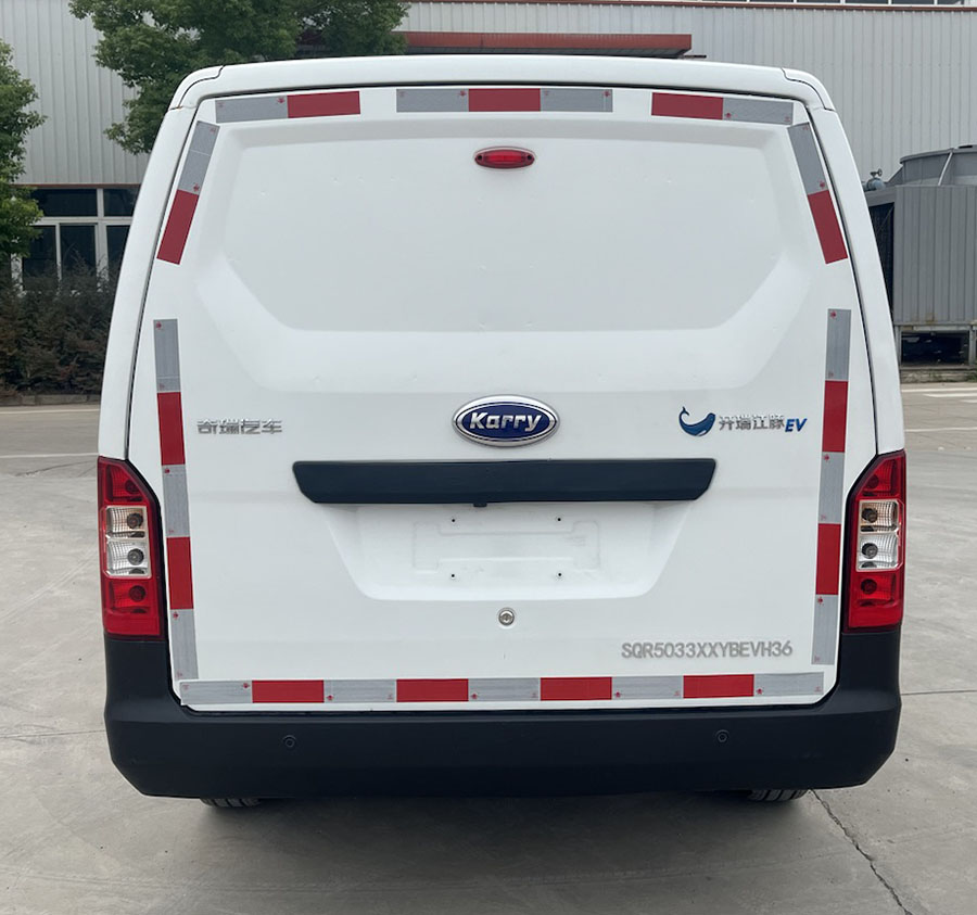 開瑞牌SQR5033XXYBEVH36純電動廂式運輸車公告圖片