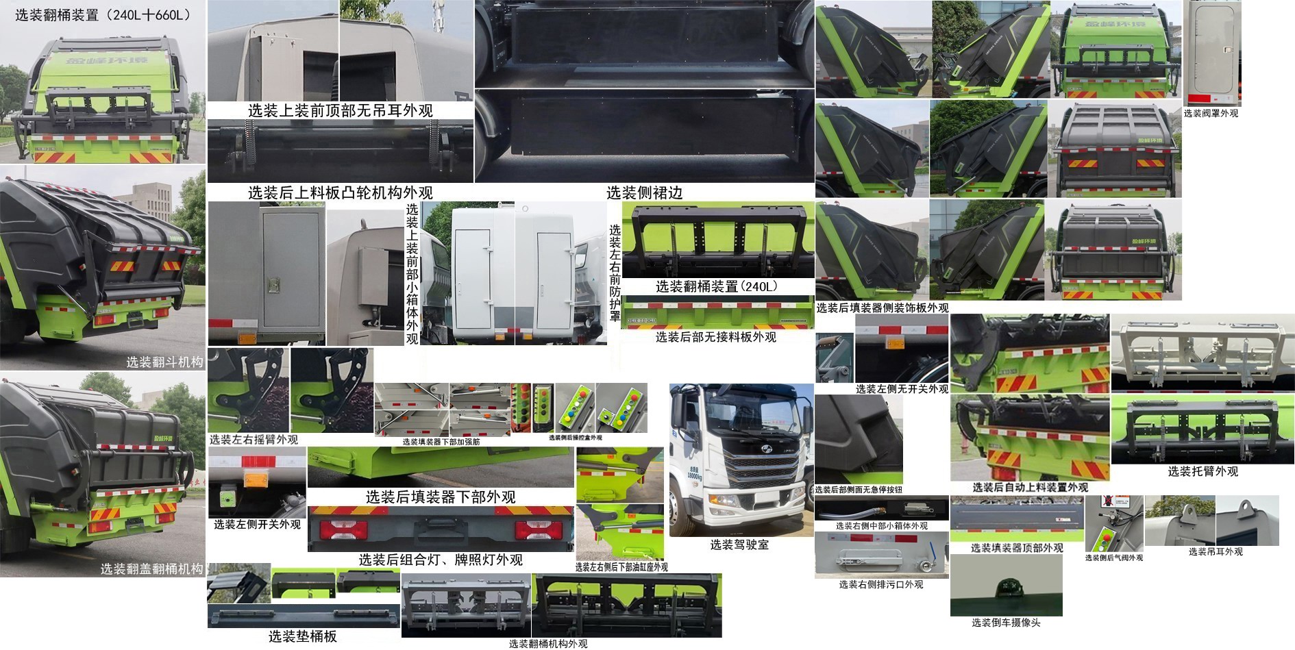 中聯(lián)牌ZBH5181ZYSSHBEV純電動壓縮式垃圾車公告圖片